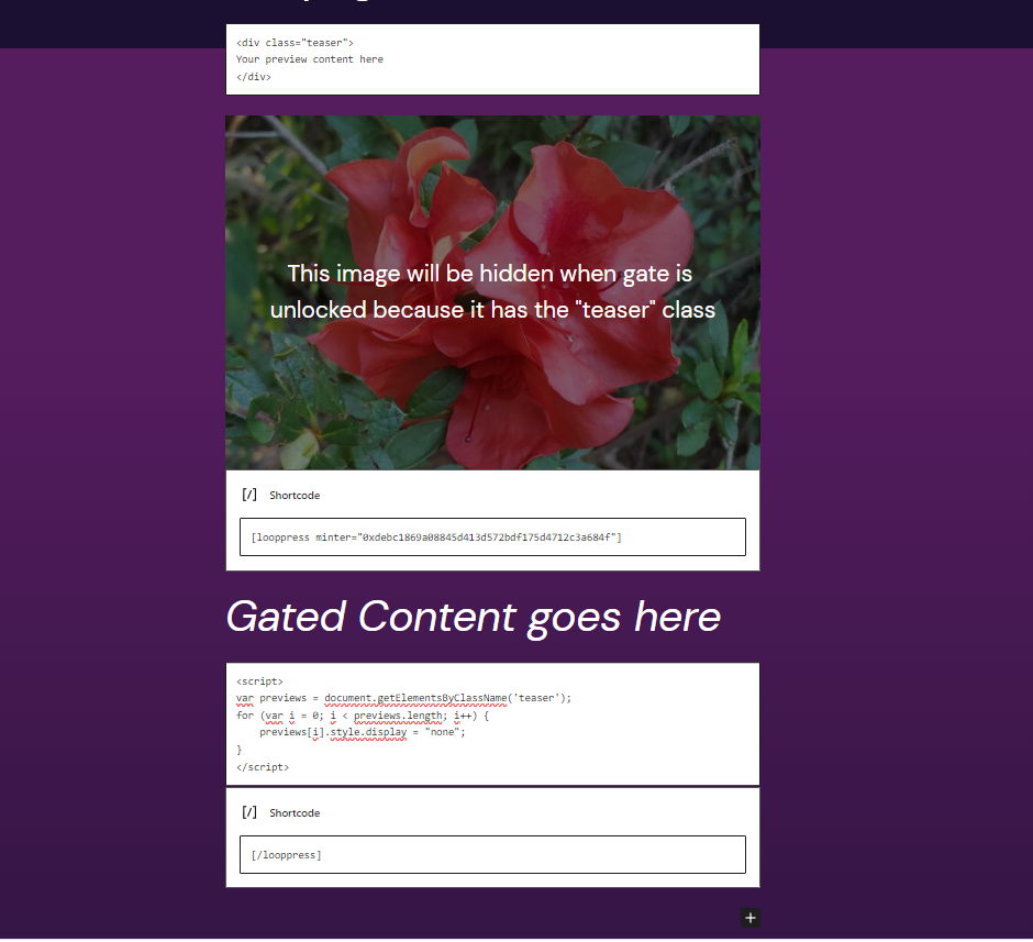 How to Add a Preview Section for Gated Content